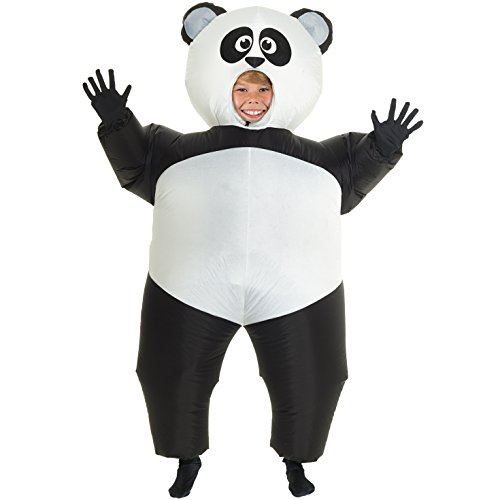 Morph Costumes Inflatable Panda Costume for Kids Blow Up Giant Inflatable Halloween Costumes