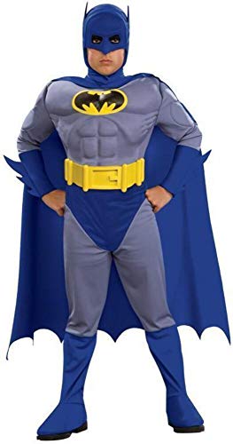 Rubie's Batman Deluxe Muscle Chest Child's Costume, Blue, Toddler