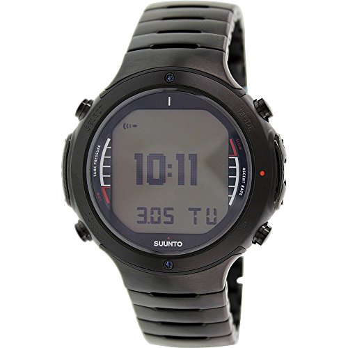 SUUNTO Men's D6i All Black Steel W/USB Athletic Watches