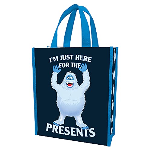 Vandor Rudolph Bumble Here For The Presents Small Recycled Shopper Tote