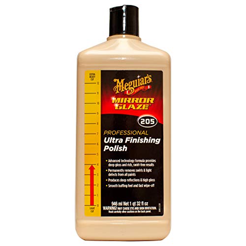 Meguiar's M20532 Mirror Glaze Ultra Finishing Polish – 32 Oz Bottle