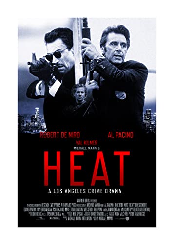 PosterOffice HEAT Movie Poster - Size 12'x18' - An Authentic Print with Holographic Sequential Numbering (12x18)