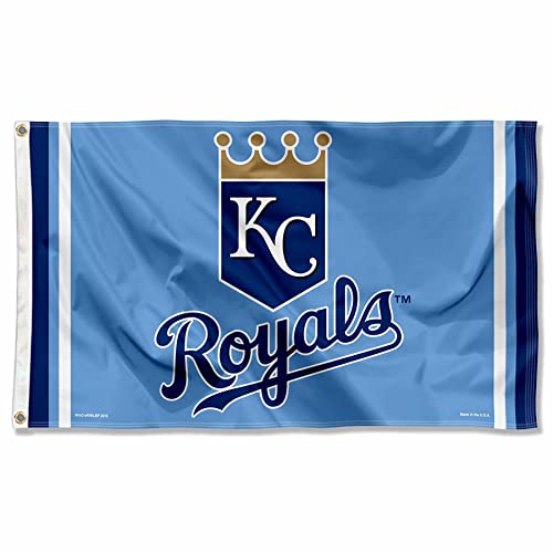 Kansas City Royals Powder Blue Flag and Banner