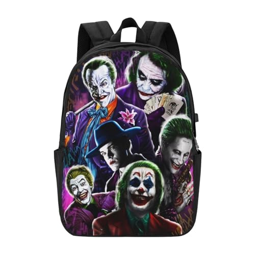 VNCXCNCN Joker Laptop Backpack Sports Backpack singer Travel Backpack Classic Backpack With USB port