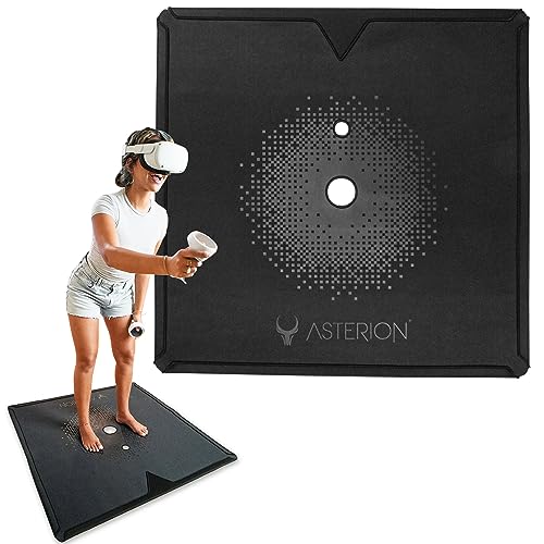 Asterion VR Mat | 41' Premium Virtual Reality Floor Orientation Mat for Meta Quest 3/2/1/Pro, Rift, Vive, Index, Pico and More | Origin