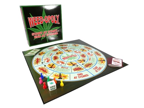 WorldWise Imports Weed-Opoly the game