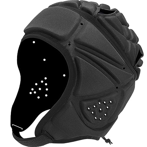 RPGOKO Flag Football Helmet 7v7 Soft Padded Headgear Rugby Headguards Shell Youth Kids Adults