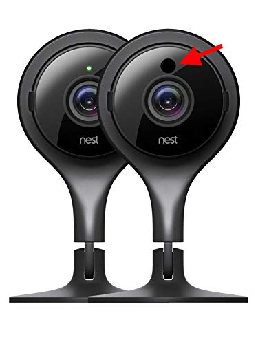 Nest Status Light Cover - Sticker for NEST Security Camera Status Light (Blocks Status Light from View)