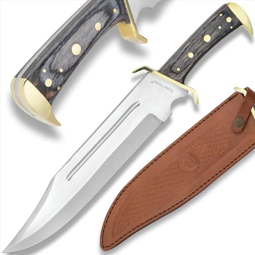 Timber Rattler Western Outlaw Bowie Knife
