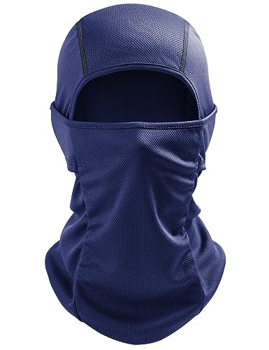AstroAI Balaclava Windproof Face Mask-UV Protection Dustproof Breathable Mask for Men Women Skiing Cycling Hiking Blue