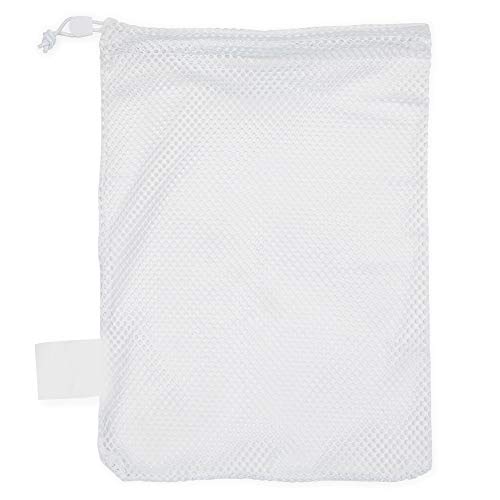 Champion Sports unisex adult 12x18 gym drawstring bags, Nylon, White, 12 X 18-Inch US