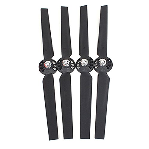 2 Pairs Propellers Rotor Blade Sets A and B Black for YUNEEC Typhoon G Q500 Q500+ Q500 4K RC Quadcopter Drone by lanlan