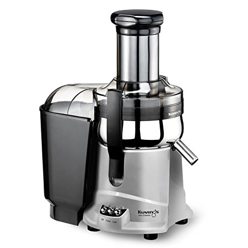 Kuvings NJ-9500U Centrifugal Juice Extractor- Higher Nutrients and Vitamins, BPA-Free Components, Easy to Clean, Ultra Efficient 350W -Silver
