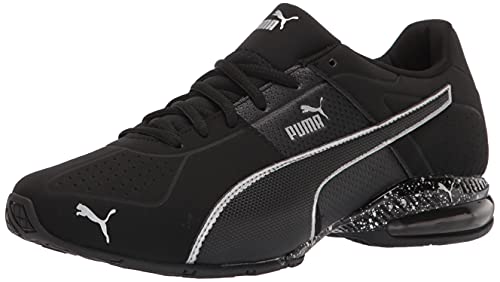 PUMA Men's CELL SURIN 2 MATTE SPECKLE Sneaker, Puma Black-Puma Silver, 11