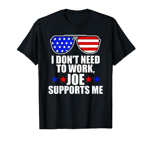 Funny Joe Biden Unemployment Unemployed Career Shirt For Men T-Shirt