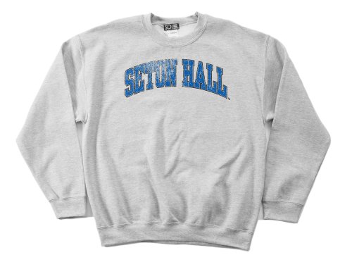SDI mens 50/50 Blended 8 oz. Crewneck sports fan sweatshirts, Sport Grey, X-Large