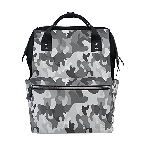 YoCosy Camo Camouflage Military Diaper Bag Backpack, Large Capacity Baby Bags Multipurpose Shoulder Travel Backpack Purse for Girl Boy Dad Mom Unisex