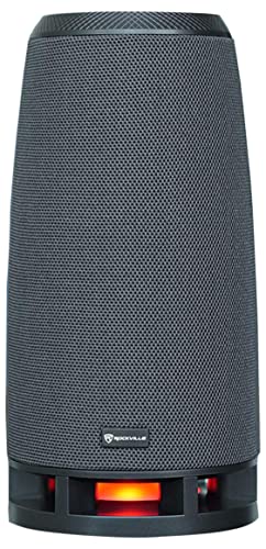 Rockville RockShip 50 Watt Portable Bluetooth Speaker w/LED Lights+Radio/USB/AUX