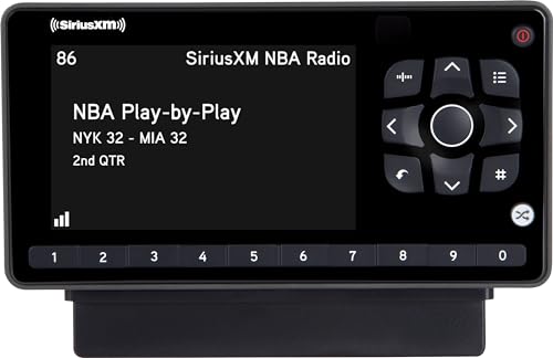 SiriusXM Onyx EZR Satellite Radio with Vehicle Kit, Get 12 Months for $99 or Your First 3 Months Service Free w/Subscription – Enjoy SiriusXM in Your Car and Beyond with This Dock and Play Radio