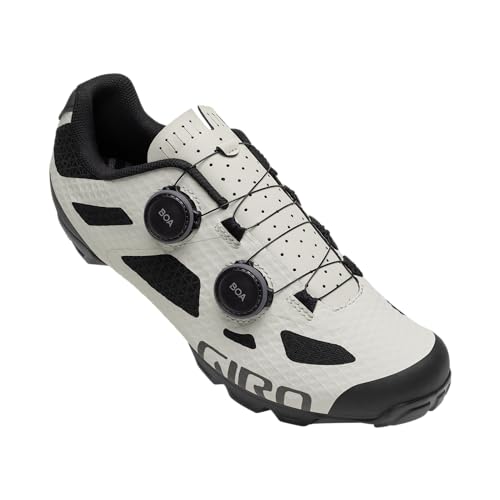 Giro Sector Men Clipless Mountain Bike Shoes - Light Sharkskin (2024), 46