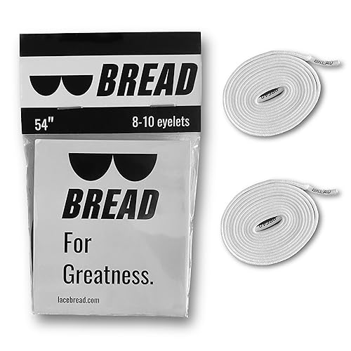 Bread Elastic Shoelaces Cloud White, 54'