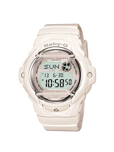Casio Women's Baby G Quartz Watch with Resin Strap, White, 23.4 (Model: BG-169R-7AM)