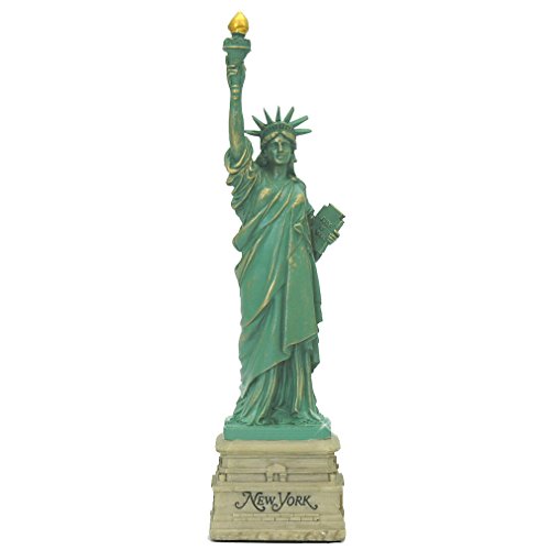 Great Places To You Statue of Liberty Replica 6 Inches Short Base & Copper Tint, Statue of Liberty Souvenirs, New York Souvenirs
