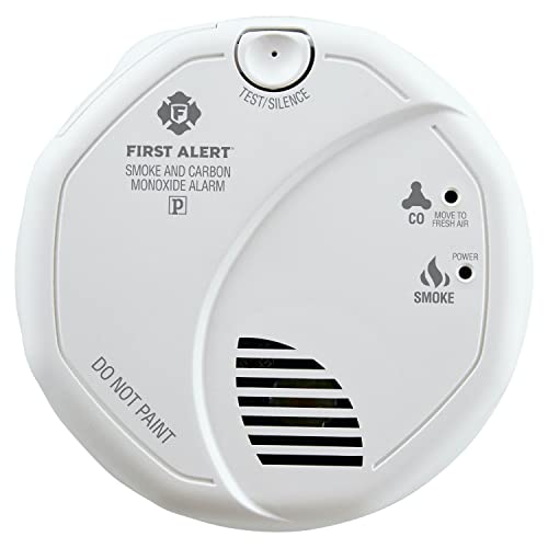 First Alert BRK SC7010B Hardwired Smoke and Carbon Monoxide (CO) Detector with Battery Backup , White
