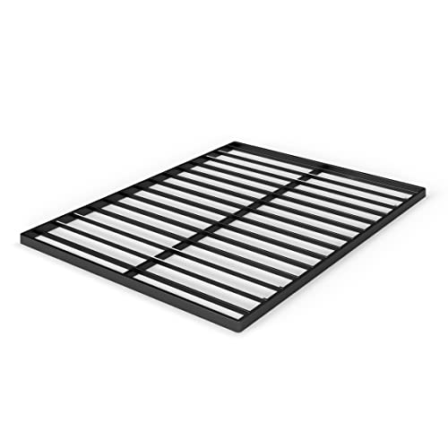 ZINUS Quick Lock Bunkie Board, Box Spring & Bed Slat Replacement, Metal Frame with Steel Slats, Easy Assembly, Queen