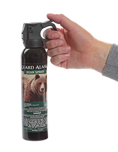 mace Personal Security Products Mace Brand Guard Alaska Maximum Strength Bear Spray – 20’ Powerful Pepper Spray – Mace Spray Self-Defense for Hiking, Camping, and Other Outdoor Activities, Made in USA