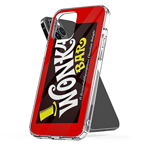 Phone Case Willy Cover Wonka Shockproof Chocolate Accessories Bar Compatible with iPhone 14 13 Pro Max 12 11 X Xs Xr 8 7 6 6s Mini Plus Galaxy S9 S10 S20 S21 Ultra Plus Note Transparent