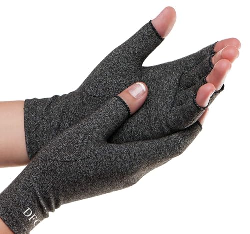 Dr. Frederick's Original Arthritis Compression Gloves for Women & Men - Ideal for Arthritis Hand Pain Relief, Carpal Tunnel, Reynaud’s & Poor Circulation - Small