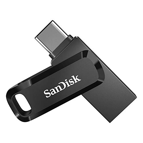 SanDisk 32GB Ultra Dual Drive Go USB Type-C Flash Drive, Black - SDDDC3-032G-G46
