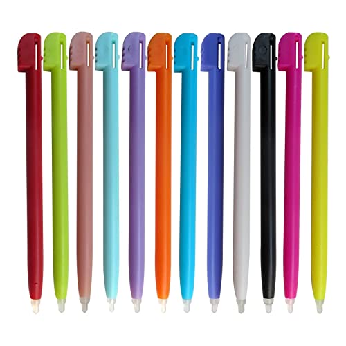 12 Pcs Color Touch Stylus Pen for Nintendo DS Lite NDSL Video Game Accessory