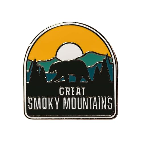 Vagabond Heart Great Smoky Mountains National Park Enamel Pin - Great Smoky Mountains Souvenir - Smoky Mountains Pin