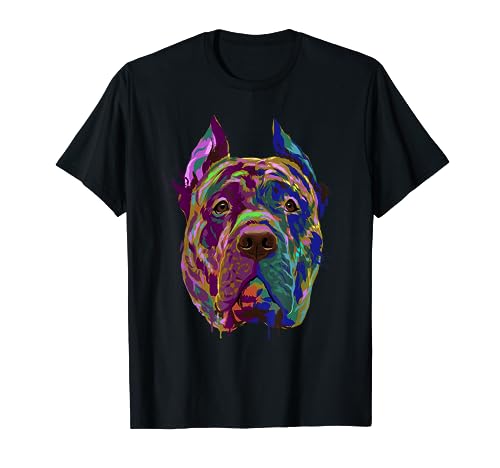 Colorful Dog Perro De Presa Canario T-Shirt