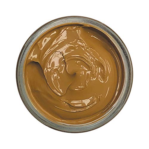 M&B Shoe Cream, Shoe Polish for Leather Shoes, Leather Conditioner for Shoes, Shoe Accessories, Light Brown, 1.7 oz.