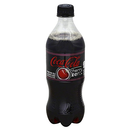 Coca-Cola, Cherry Coke Zero Soda, 20 Ounce (24 Bottles)
