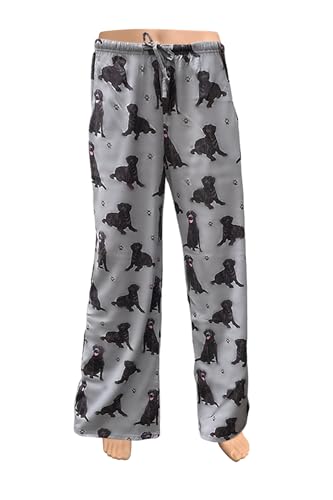 Black Labrador Pajama Pants – Cotton Blend - All Season - Comfort Fit Lounge Pants for Women and Men – Black Labrador Gifts