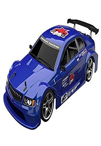 Redcat Racing EPX Drift Car with 7.2V 2000mAh Battery, 2.4GHz Radio and BL10315 Body (1/10 Scale), Metallic Blue