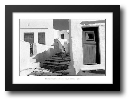 Sifnos, Greece 1961 32x24 Framed Art Print by Cartier-Bresson, Henri