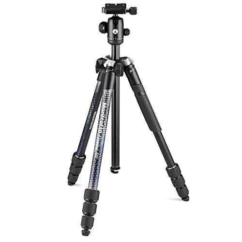Manfrotto Element MII 4-Section Aluminum Tripod with Ball Head, Black