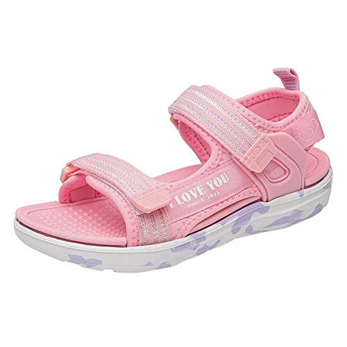 Youth Slides Children Shoes Fashion Beach Sandals Light Soft Sweet Girl Sandals Medium And Large Children Soft Bottom