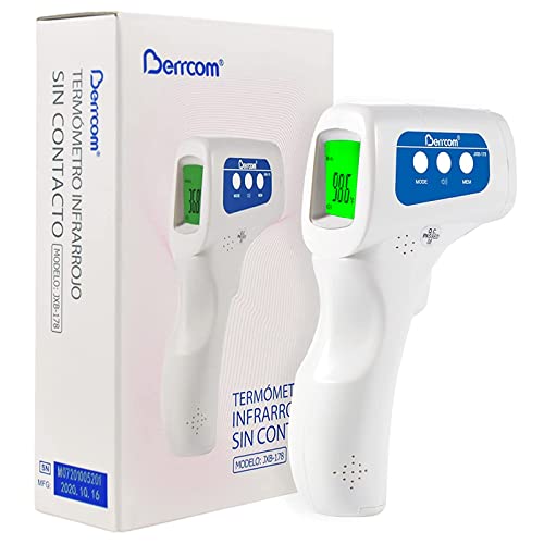 Berrcom Digital Non Contact Infrared Forehead Thermometer Contactless Thermometer 3 in 1 for Kids Infant Adult Fever Check Thermometer Temperature Gun for Baby