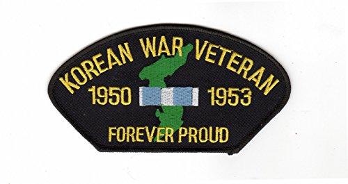 Korean War Veteran 1950-1953 Forever Proud Hat Patch