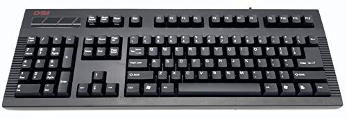 DSI Left Handed Mechanical Keyboard Cherry MX Red KB-DCK-LH104-V2