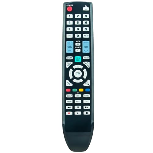 BN59-00855A Replace Remote Control Compatible with Samsung TV LN52B540P8FXZA PN58B540S3FXZA PN50B540S3FXZA LN46B540P8FXZA LN40B540P8FXZA PN5B540SF PN58B540 LN46B540 LN52B540 PN50B540 PN58B540S3F