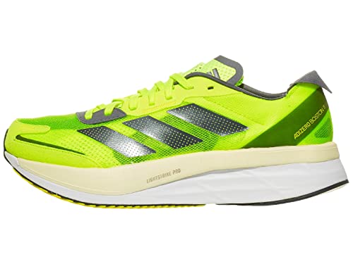 adidas Adizero Boston 11 Running Shoes Men's, Yellow, Size 11