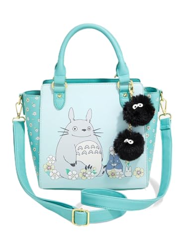 Hot Topic Exclusive: My Neighbor Totoro Soot Sprite Fuzzy Charm Satchel Bag - Unique Studio Ghibli Design for Amazon Shoppers