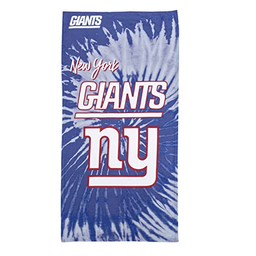 Northwest NFL New York Giants Unisex-Adult Beach Towel, 30' x 60', Psychedelic